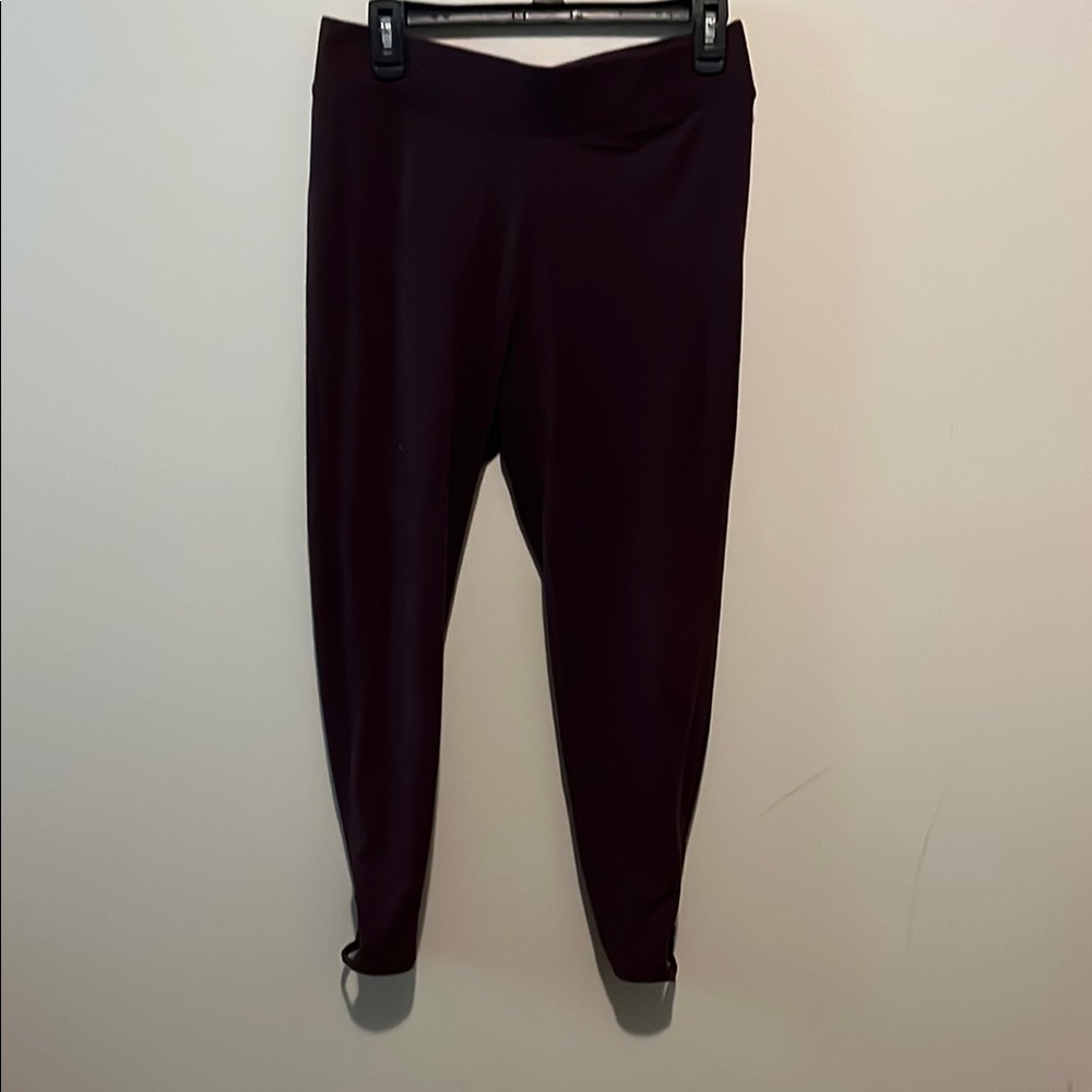 Sonoma Women's Burgundy Leggings/Yoga*Size M